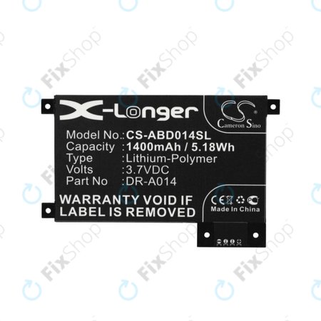 Battery για Amazon Kindle Touch | Touch 4th | DR-A014 | 170-1056-00 | 1400mAh | HQ