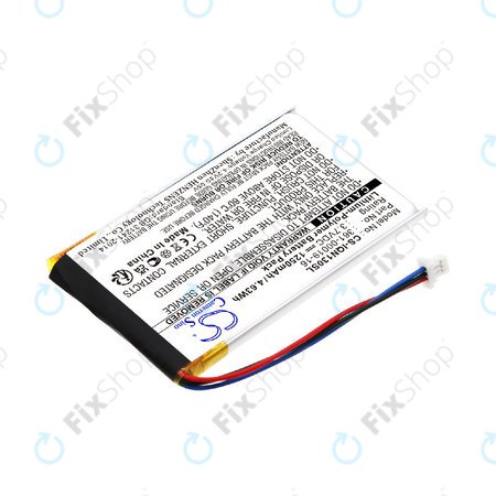 Μπαταρία για Garmin Nüvi 1300, 1350, 1370, 1390, 1490, 1250mAh, Li-Pol, 3.7V, 361-00019-16, HQ