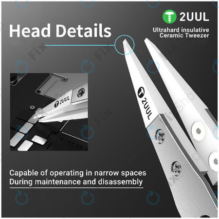 Πινέτα ακριβείας, κεραμική μόνωση, 2UUL TW31