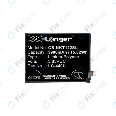 Μπαταρία για Nokia 5.3, LC-440U, 3900mAh, HQ