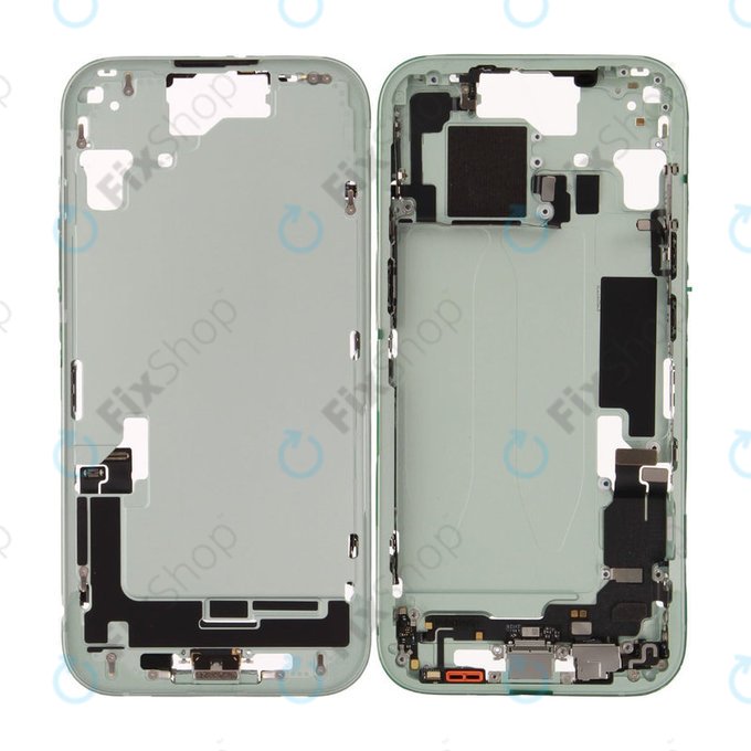 Μεσαίο πλαίσιο με μπαταρία για iPhone 15 | Green | ZD076-00673 | Genuine Apple
