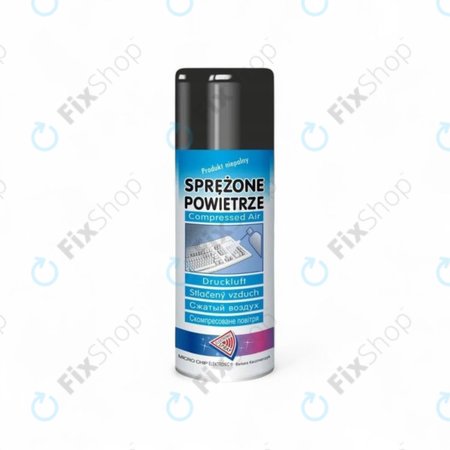 Συμπιεσμένος αέρας, μη εύφλεκτος, 400 ml, spray