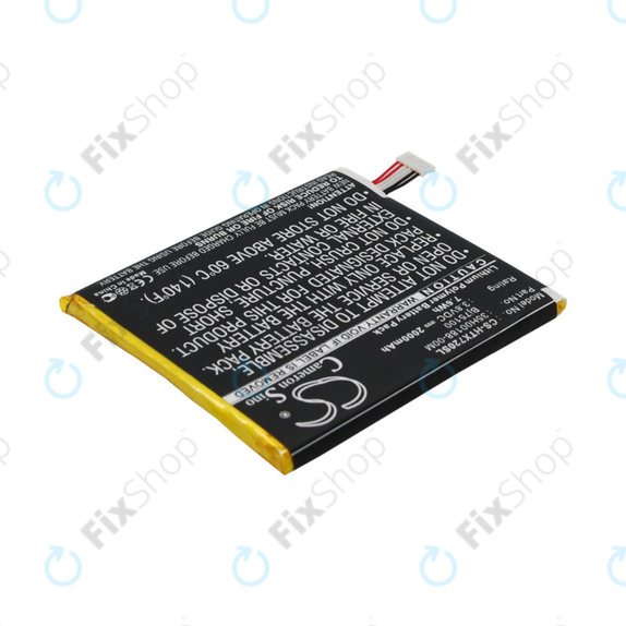 Μπαταρία για HTC EVO One, 2000mAh, Li-Pol, 3.8 V, BJ75100, HQ
