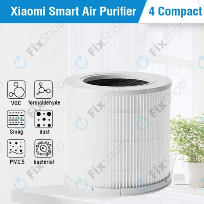 HEPA φίλτρο (Ενεργός άνθρακας) για Xiaomi Smart Air Purifier 4 Compact | White