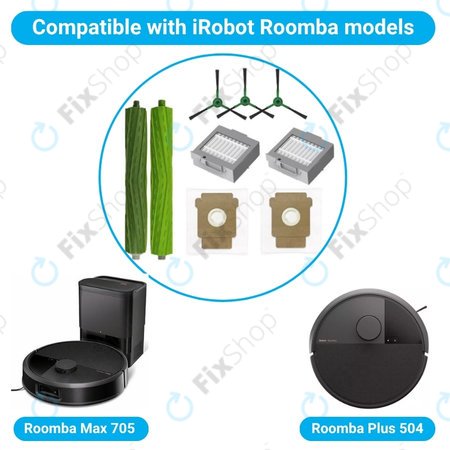 Ολοκληρωμένο Σετ για iRobot Roomba Max 705 | Plus 504
