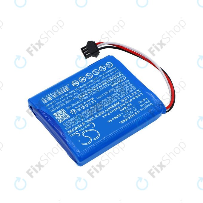 Μπαταρία για Hantek DSO-1062B, DSO-1202B, DSO-1202S, 4500mAh, Li-Pol, 7.4V, PL727076, HQ