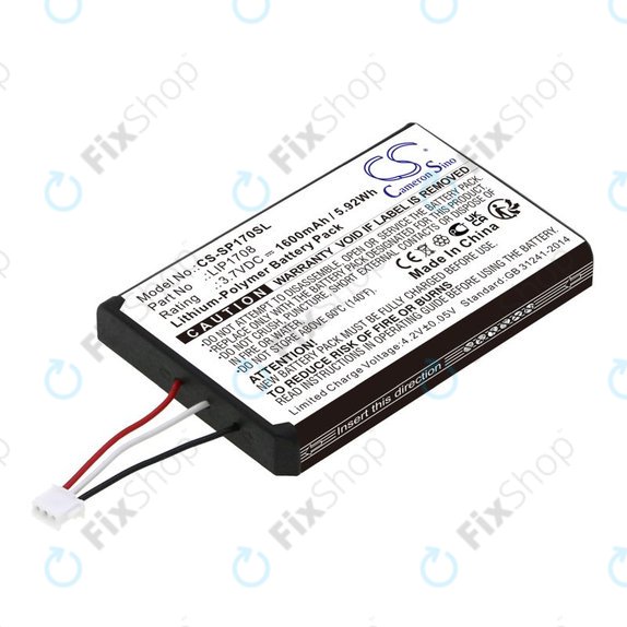 Μπαταρία για Sony PS5 DualSense, 1600mAh, Li-Pol, 3.7V, LIP1708, HQ