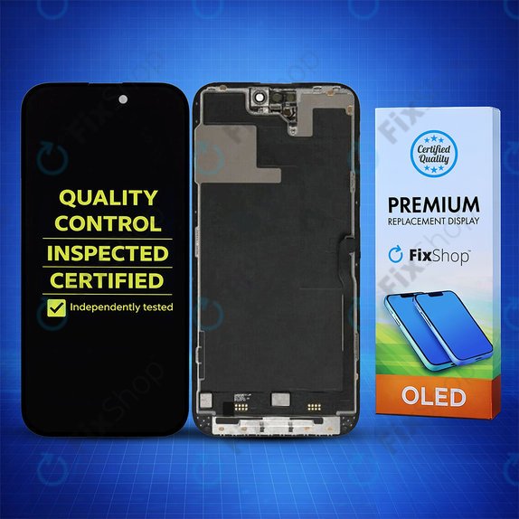 Οθόνη Hard OLED για iPhone 14 Pro, Αφής με πλαίσιο, FixPremium