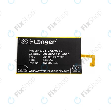 Μπαταρία για Caterpillar CAT S40, 458002-S40, 2900mAh, HQ