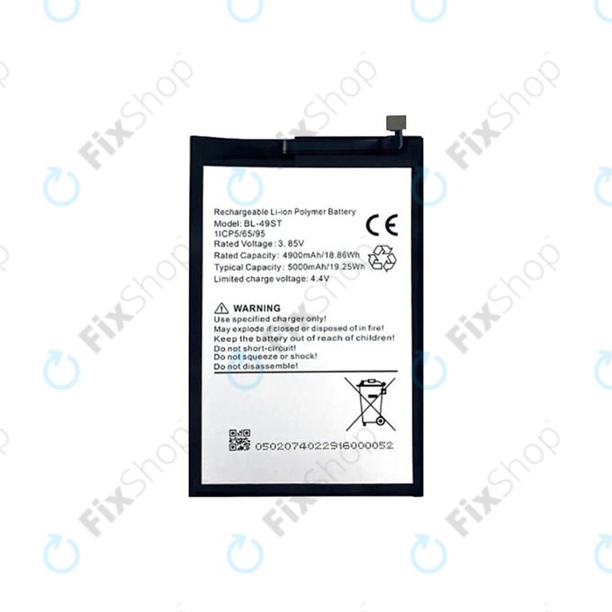 Μπαταρία για Tecno Spark 10 5G, 5000mAh, FixPremium