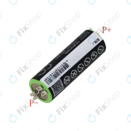 Μπαταρία για Moser Chromini 1591, Ermila Bella 1590, 1200mAh, Ni-MH, 1.2V, 1590-7291, HQ