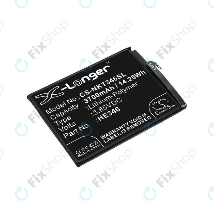 Μπαταρία για Nokia 7 Plus, 3700mAh, Li-Pol, 3.85 V, HE346, HQ