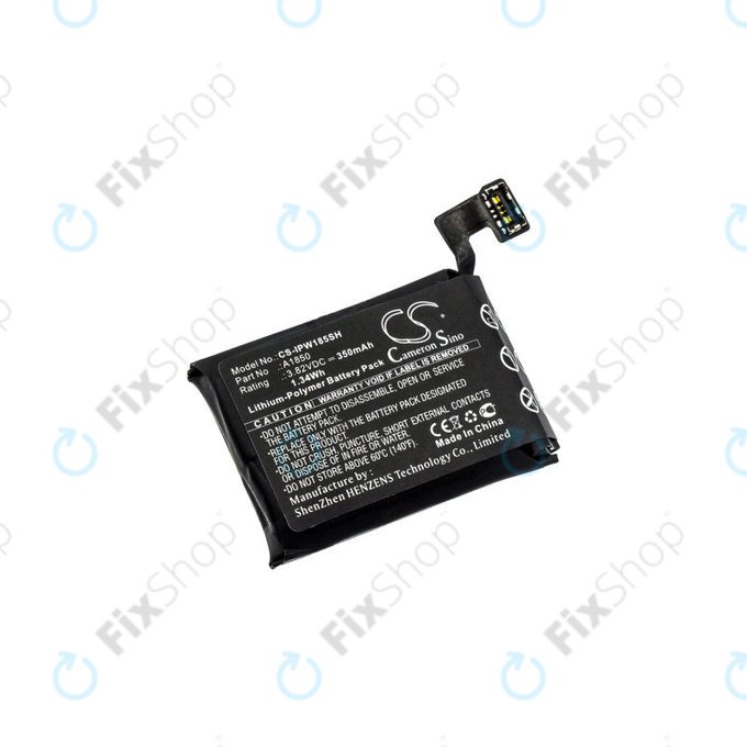 Μπαταρία για Apple Watch 3 42 mm, 350mAh, GPS + Cellular Version, Li-Pol, 3.82 V, A1850, HQ
