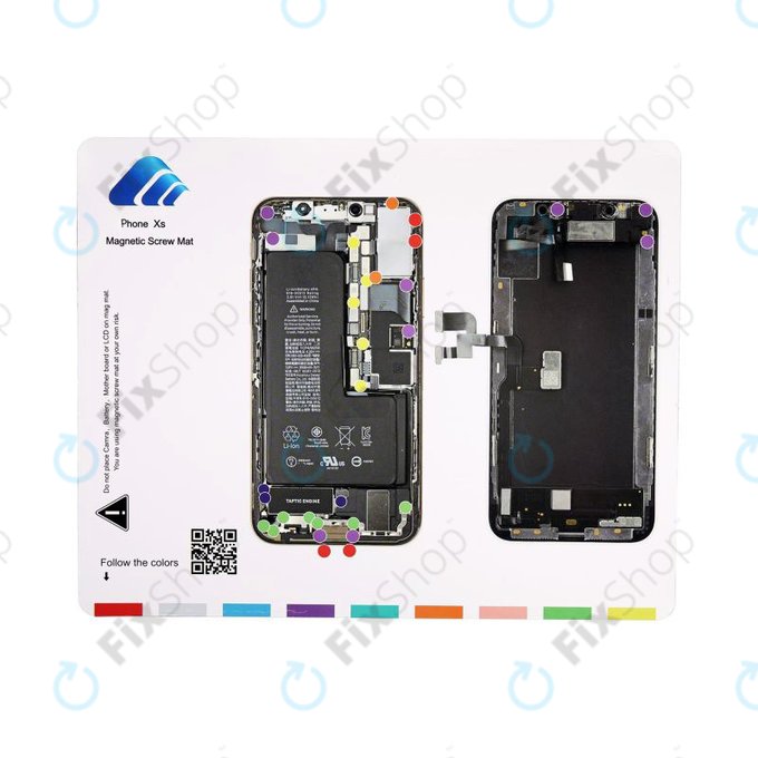 Μαγνητικό Χαλί Βιδών για iPhone XS