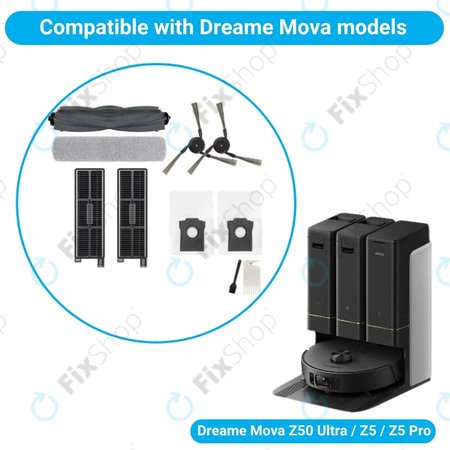 Ολοκληρωμένο Σετ για Xiaomi Dreame Mova Z50 Ultra | Z5 | Z5 Pro