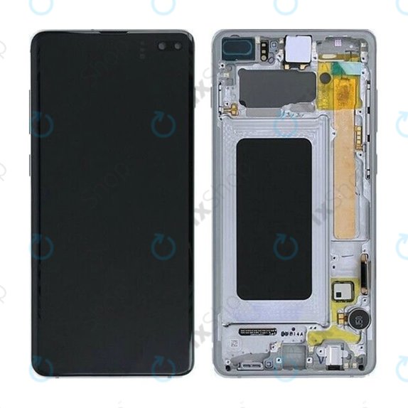 Συγκρότημα οθόνης για Samsung S10 Plus, G975F, Prism Black, Aftermarket