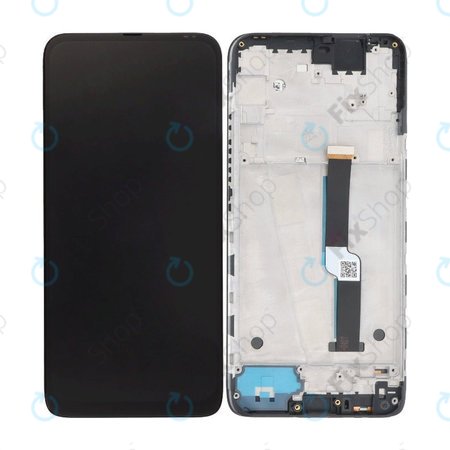 LCD Display Assembly για Motorola One Fusion Plus, Black, Aftermarket
