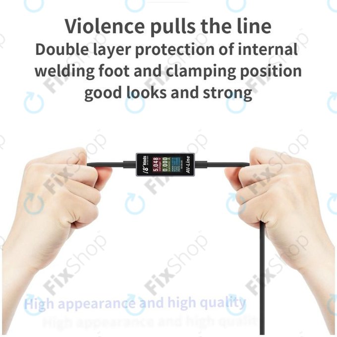 Καλώδιο Φόρτισης Έξυπνης Ανίχνευσης (Lightning - USB-C) για AV-Line