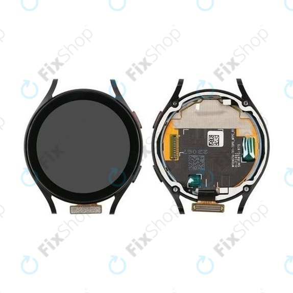 Συγκρότημα οθόνης για Samsung Watch 4, 44mm, R870, R875, GH97-26410A, Black, Service Pack