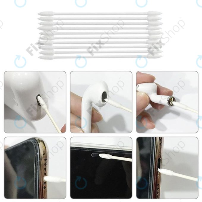 Μπατονέτες για Καθαρισμό Τηλεφώνου & Ακουστικών (25τμχ)