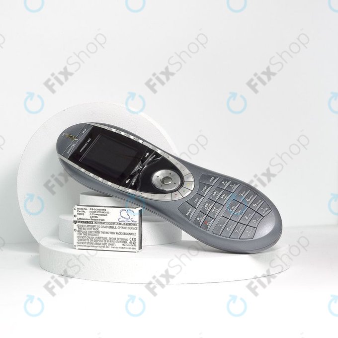 Μπαταρία για Logitech Harmony 720, 780, 880, 890, 900, 950mAh, Li-Ion, 3.7V, R-IG7, HQ