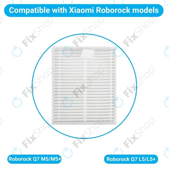 Φίλτρο σκόνης, 2 τεμ. για Xiaomi Roborock Q7 M5, Q7 M5+, Q7 L5, Q7 L5+
