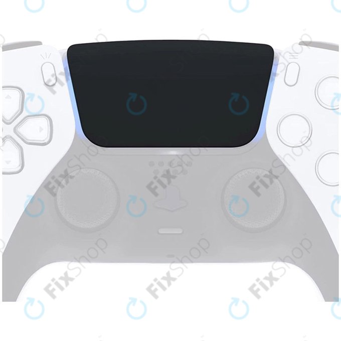 Κάλυμμα touchpad V2.0 (Black) για χειριστήριο Sony PlayStation 5 DualSense