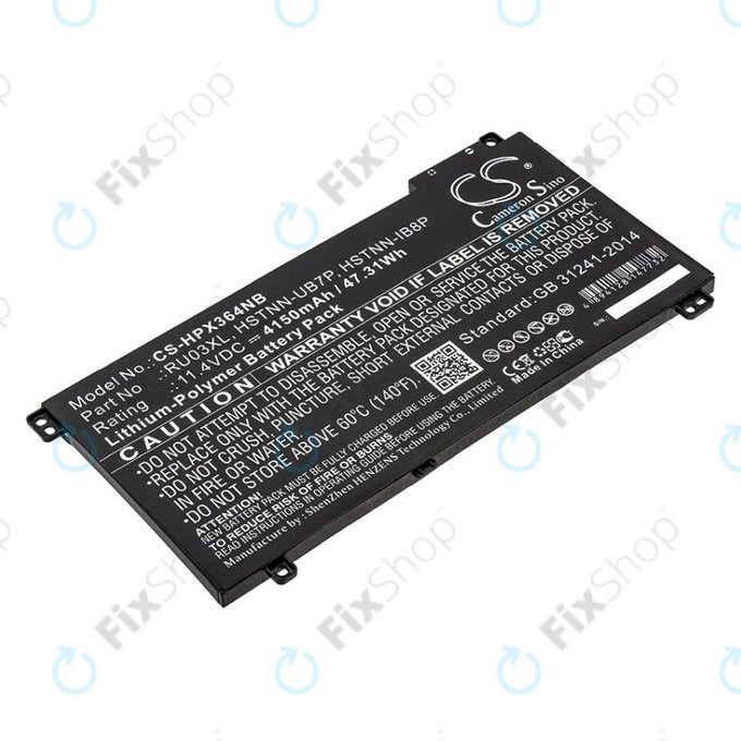 Μπαταρία για HP ProBook x360 440 G1, x360 11 G3, 4150mAh, Li-Pol, 11.4V, HSTNN-UB7P, HQ