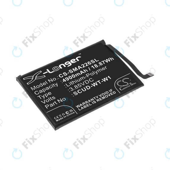 Μπαταρία για Samsung A22 5G A226B, 4900mAh, Li-Pol, 3.85 V, SCUD-WT-W1, HQ