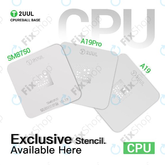 Πλατφόρμα βάσης reballing CPU, 2UUL BH17