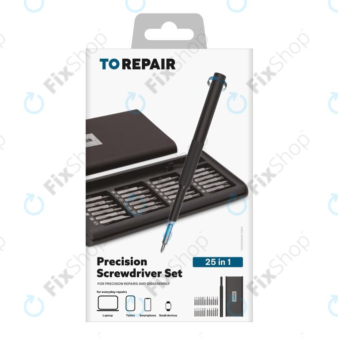 SBS - Σετ κατσαβιδιών ακριβείας με μαγνητική λαβή 25σε1