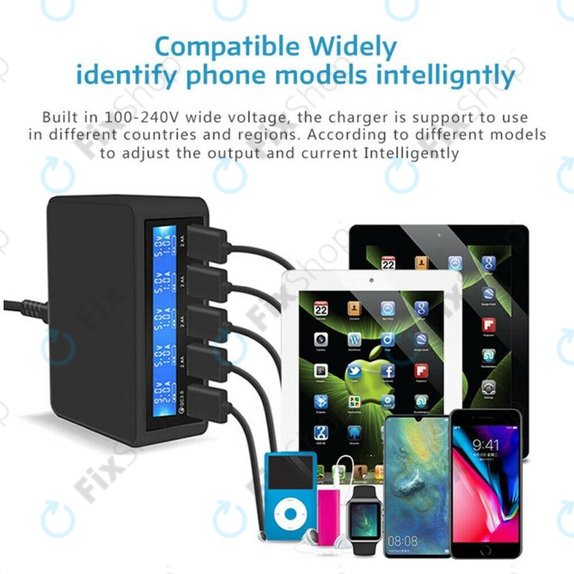 Σταθμός Φόρτισης USB με USB 3.0 & USB-C για FixPremium