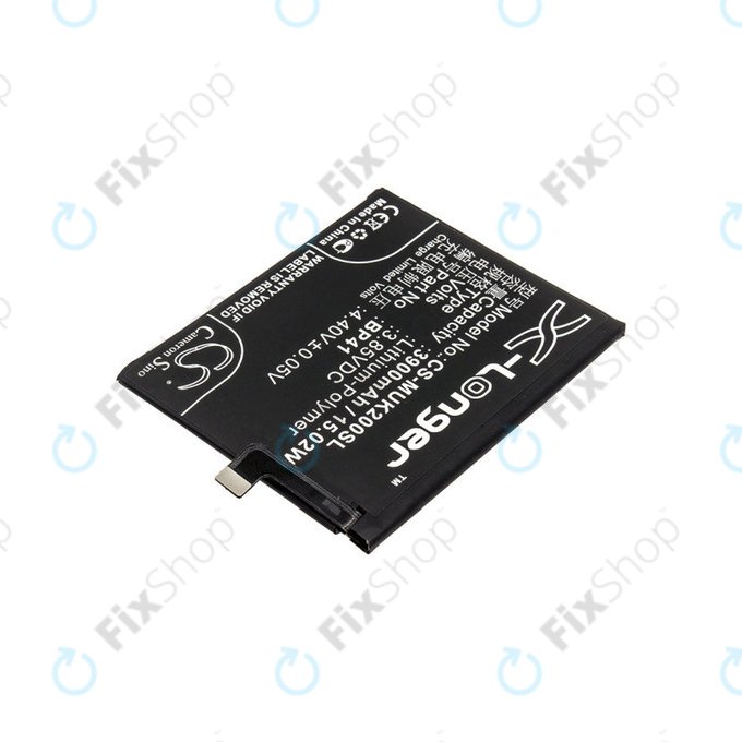 Μπαταρία για Xiaomi Mi 9T, Redmi K20, 3900mAh, Li-Pol, 3.85 V, BP41, HQ