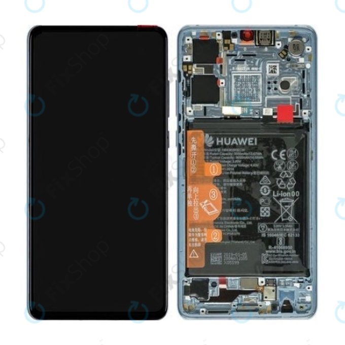 LCD Display Assembly με Battery για Huawei P30 | 02352NLP | 02354HMF | Breathing Crystal | Service Pack
