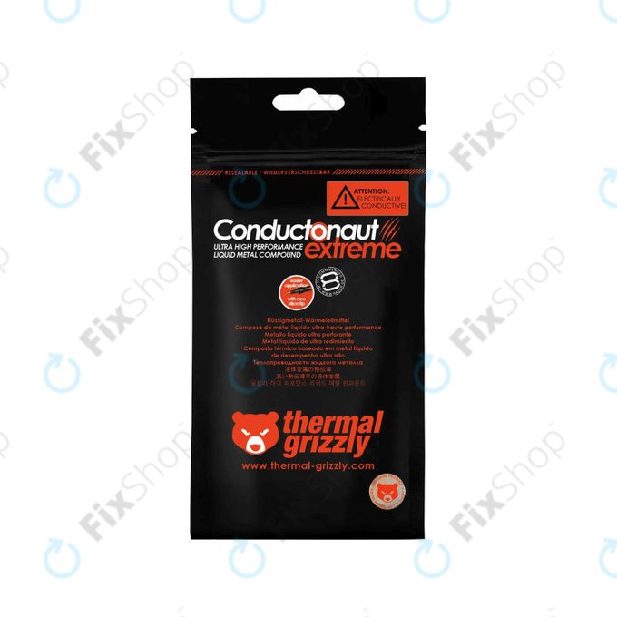 Υγρό μέταλλο 1g, Thermal Grizzly Conductonaut