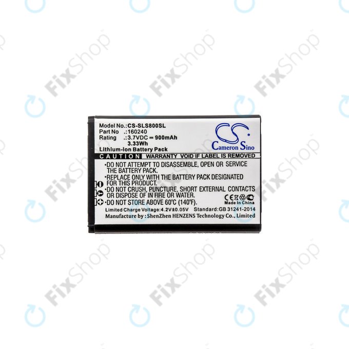 Μπαταρία για Steelseries 61298rx, Siberia 840, 900mAh, Li-Ion, 3.7V, 160240, HQ