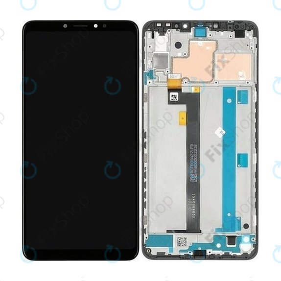 Συγκρότημα οθόνης για Xiaomi Mi Max 3, Μαύρο, Black, Service Pack