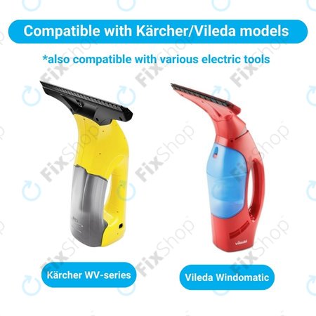Μπαταρία για Karcher WV1, WV2, WV2 Plus, WV2 Premium, WV50 Plus, WV70 Plus, INR18650, 3.7V, 2900mAh, HQ