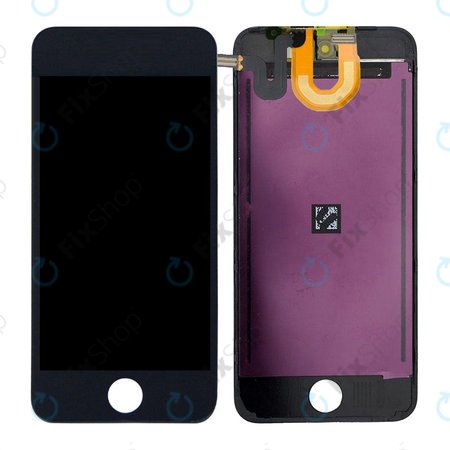 Συγκρότημα οθόνης για iPod Touch, 5th Gen, 6th Gen, 7th Gen, Μαύρο, Black, Aftermarket