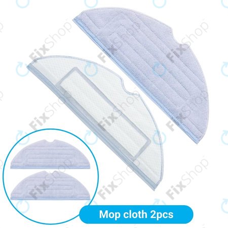 Standard Σετ (Μαύρο) για Xiaomi Roborock S7 | S7+ | S7 MaxV | S7 Pro Ultra | T7S Plus | Μαύρο | Black