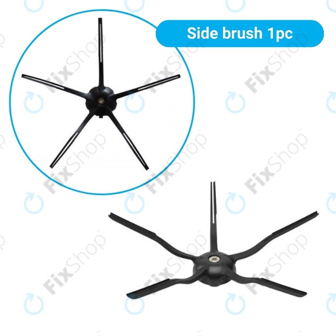 Standard Σετ (Μαύρο) για Xiaomi Roborock S5 Max | S6 | S6 MaxV | S6 Pure | Xiaowa E3 | Μαύρο | Black