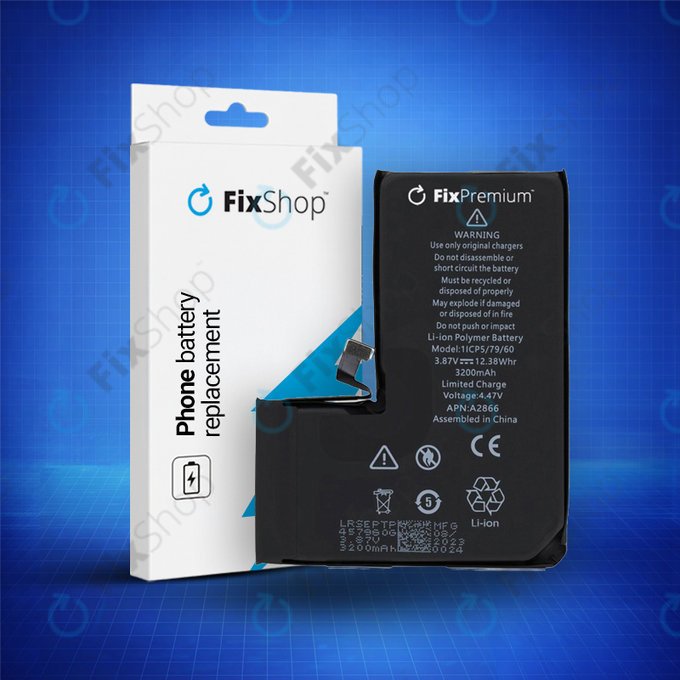 Μπαταρία για iPhone 14 Pro, A2866, 3200mAh, FixPremium