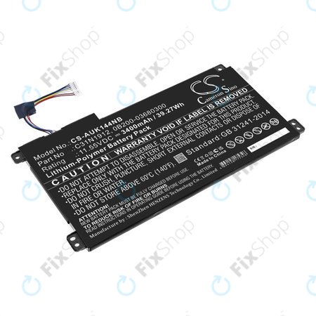 Μπαταρία για Asus Vivobook 14, E510, 3400mAh, Li-Pol, 11.55V, C31N1912, HQ