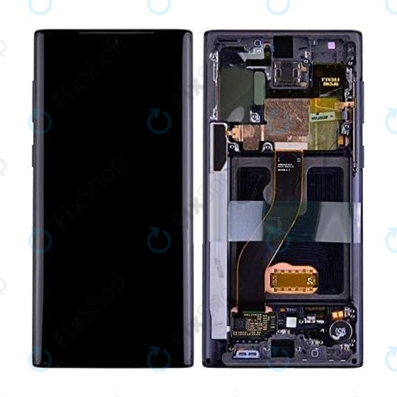 Συγκρότημα οθόνης για Samsung Note 10, Μαύρο, Black