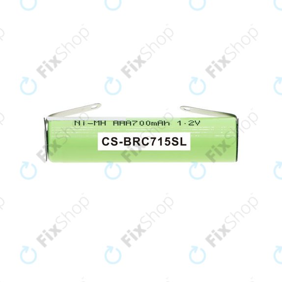 Μπαταρία για Philips Norelco QC5055, Braun FreeControl 1715, 700mAh, Ni-MH, 1.2V, 4HGAE-LFU, HQ