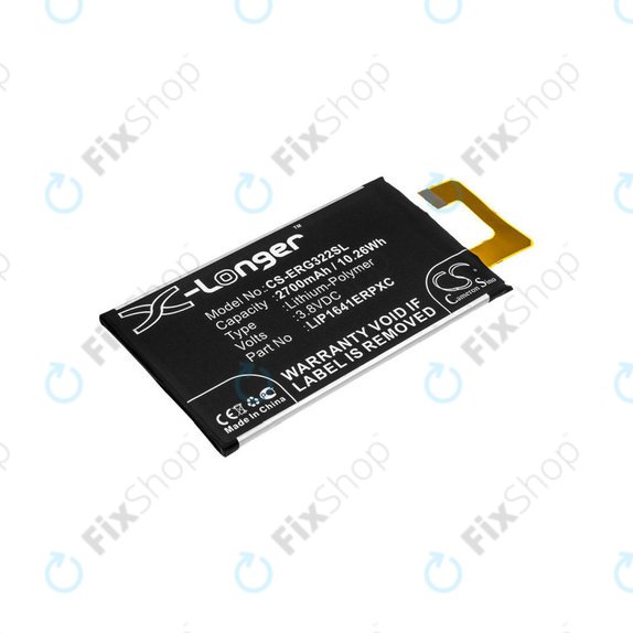 Μπαταρία για Sony Xperia XA1 Ultra G3221, 2700mAh, Li-Pol, 3.8 V, LIP1641ERPXC, HQ