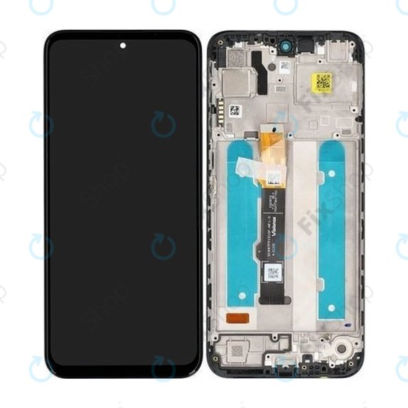 Συγκρότημα οθόνης για Motorola Moto G31, XT2173, Μαύρο, Black, Service Pack
