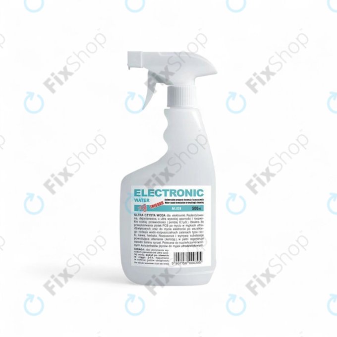 Απιονισμένο νερό για ηλεκτρονικά, 500 ml, με ψεκαστήρα