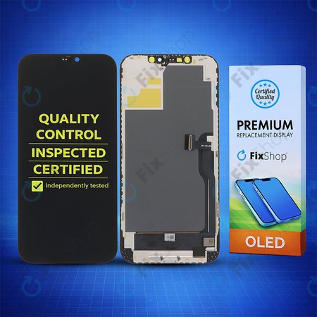 Οθόνη Soft OLED για iPhone 12 Pro Max - Τζάμι αφής + Πλαίσιο, DIAGNOSTIC