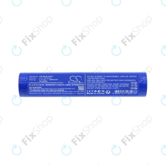 Μπαταρία για Maglite ML125, ML150LR, ML150LRX, 3200mAh, LiFePO4, 6.4V, ILIF-3006526, HQ